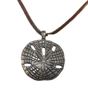 Vintage Y2K Bebe Sand Dollar Pendant Necklace